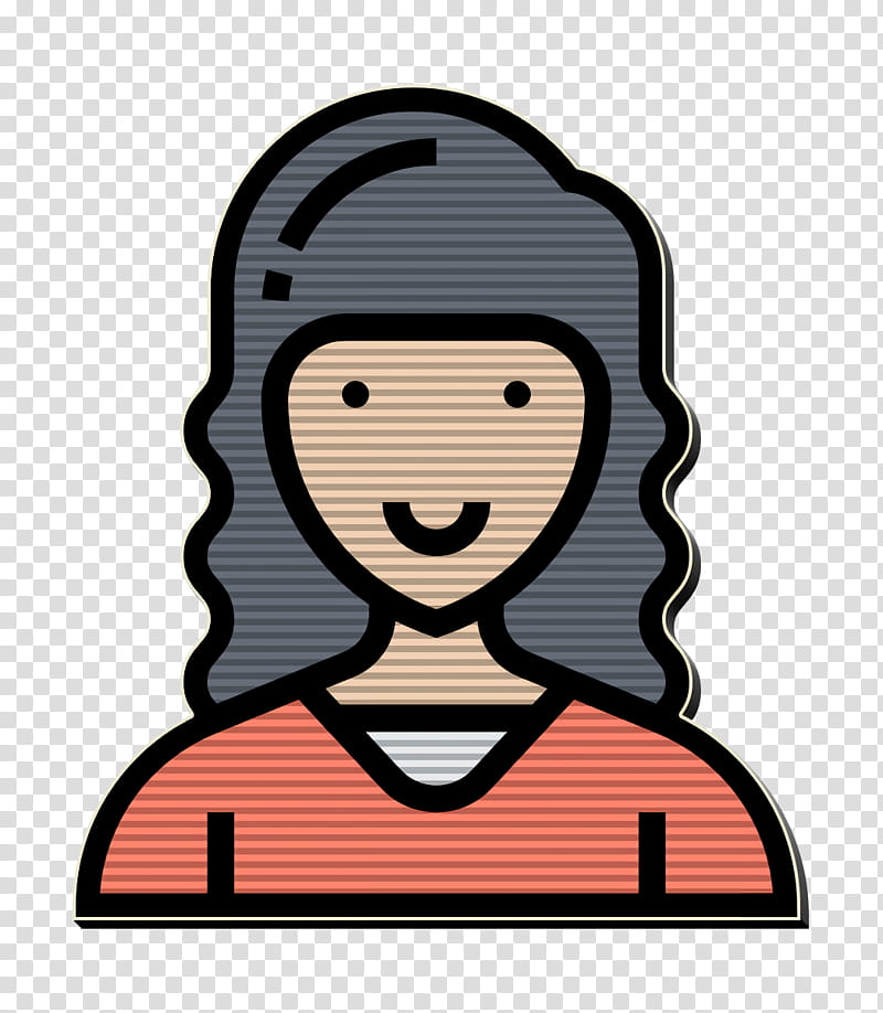 Woman icon Careers Women icon Marketing director icon, Facial Expression, Cartoon, Head, Cheek, Smile transparent background PNG clipart