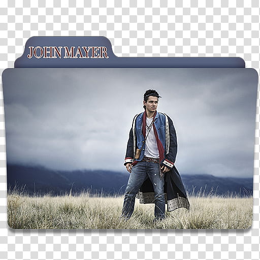 John Mayer Folder Icon  transparent background PNG clipart
