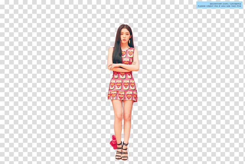 UPDATE RED VELVET SUMMER MAGIC  , girl in pink dress doll transparent background PNG clipart