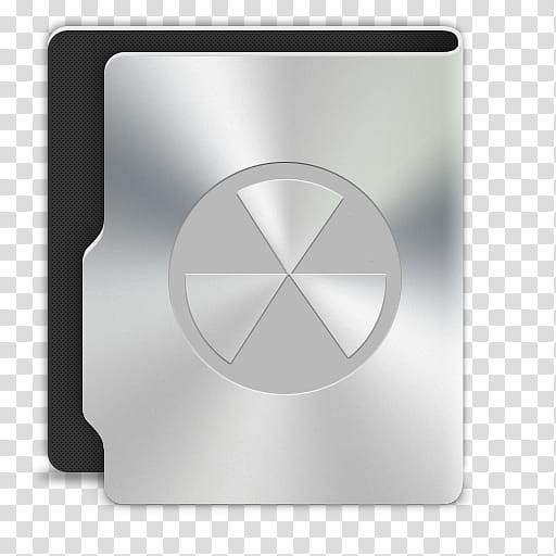 Aquave Aluminum, round silver biohazard logo transparent background PNG clipart