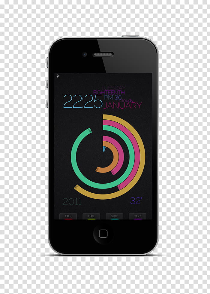 dBar PClock, black iPhone  transparent background PNG clipart