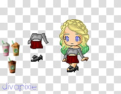 Lr Skr Outfit + Frappes CU transparent background PNG clipart