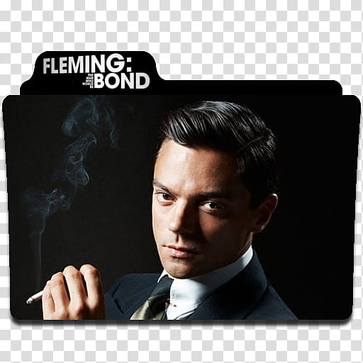Mid Season TV Series Folder Icons II , Fleming The Man Who Would Be Bond transparent background PNG clipart