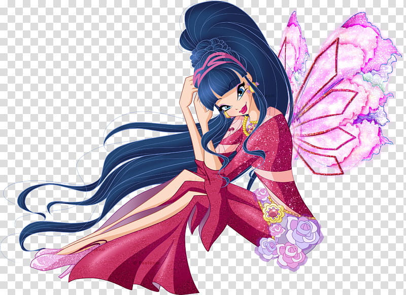 Winx Club World Of Winx Musa Onyrix, Winx Club character transparent background PNG clipart