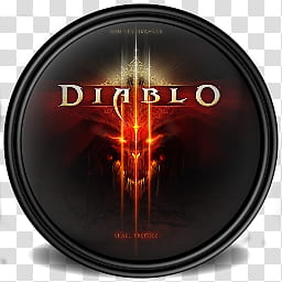 Circle Icon , Diablo poster transparent background PNG clipart