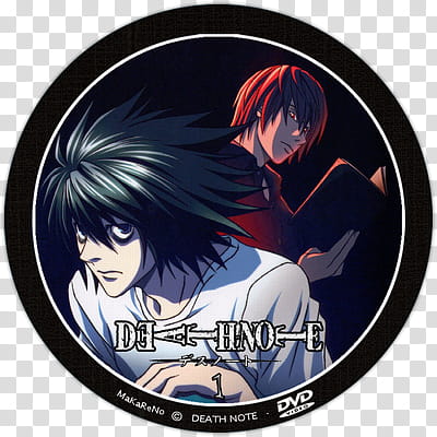Death Note, LABEL , Deathnote anime transparent background PNG clipart