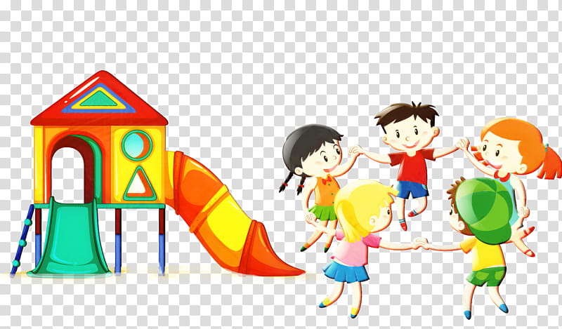 Kids Playing, Playground, Park, Playground Slide, Child, Outdoor Playset, Public Space, Human Settlement transparent background PNG clipart