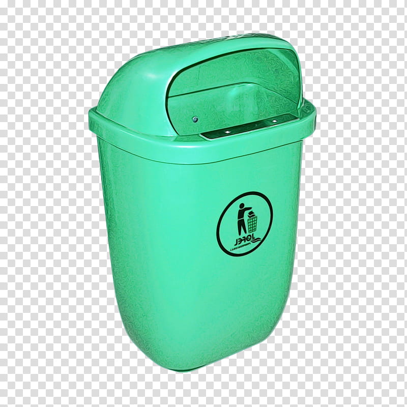 green lid waste container waste containment plastic, Watercolor, Paint, Wet Ink, Recycling Bin, Food Storage Containers, Waste Collector transparent background PNG clipart