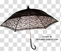 Fashion s, black and gray floral folding umbrella transparent background PNG clipart