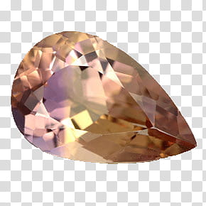 Gemstones, brown teardrop gemstone transparent background PNG clipart