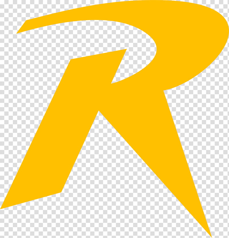 Robin Logo , yellow R logo transparent background PNG clipart