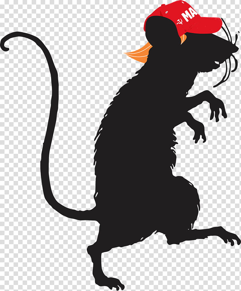 Mouse, Rat, Silhouette, Laboratory Rat, Stencil, Muridae, Pest, Tail transparent background PNG clipart