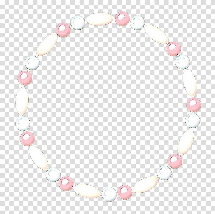 body jewelry pink jewellery pearl fashion accessory, Cartoon, Bead, Necklace, Jewelry Making, Circle, Bracelet transparent background PNG clipart