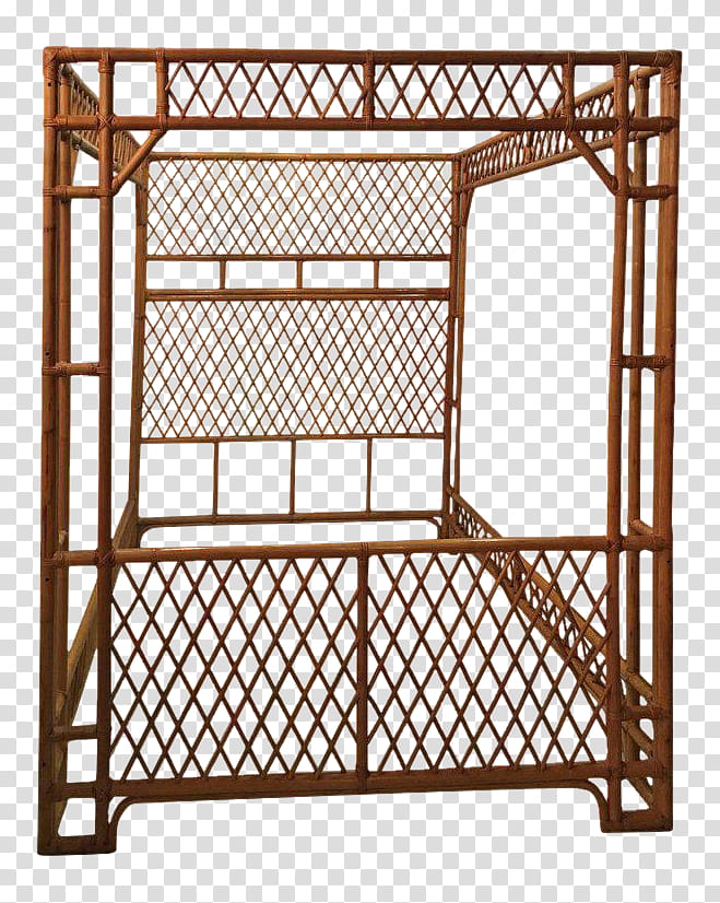 Chinese Frame, Bed Frame, Headboard, Canopy Bed, Rattan, Furniture, Fourposter Bed, Wicker transparent background PNG clipart