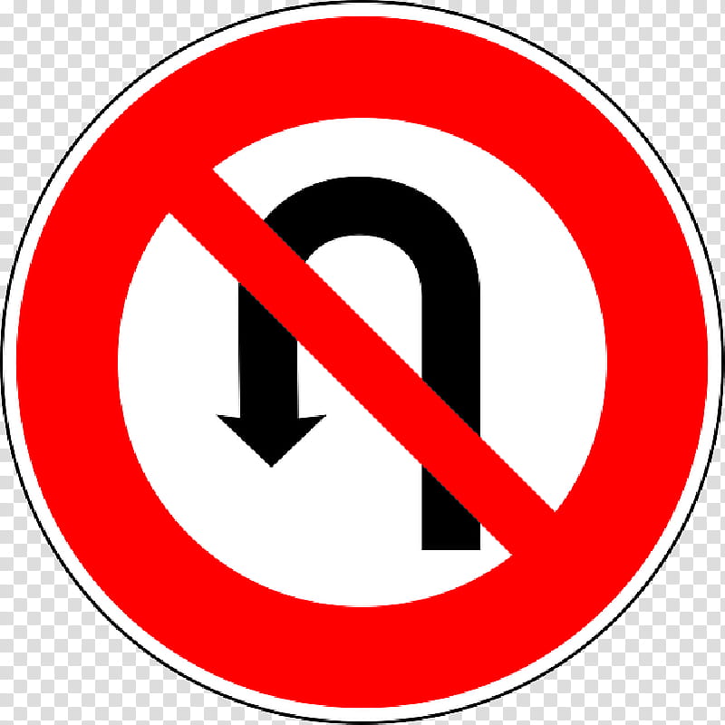 No Circle, Uturn, Traffic Sign, Road, No Uturn Syndrome, Regulatory Sign, Prohibitory Traffic Sign, Stop Sign transparent background PNG clipart