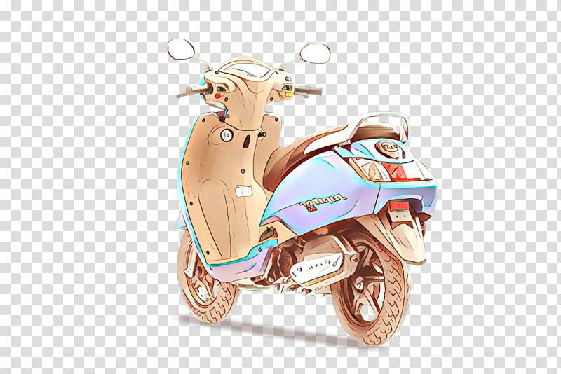 Car, Cartoon, Motorized Scooter, Motor Vehicle, Electric Motor, Mode Of Transport, Vespa, Riding Toy transparent background PNG clipart