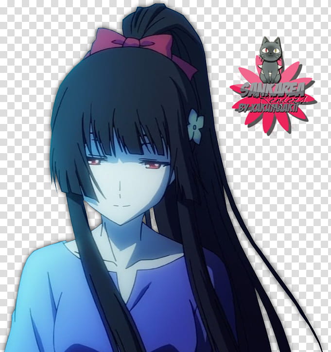 Sankarea render , Sankarea anime character transparent background PNG clipart