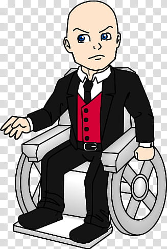 Professor X transparent background PNG clipart