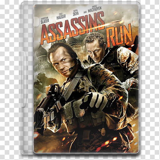 Movie Icon , Assassins Run, Assassins Run DVD case transparent background PNG clipart
