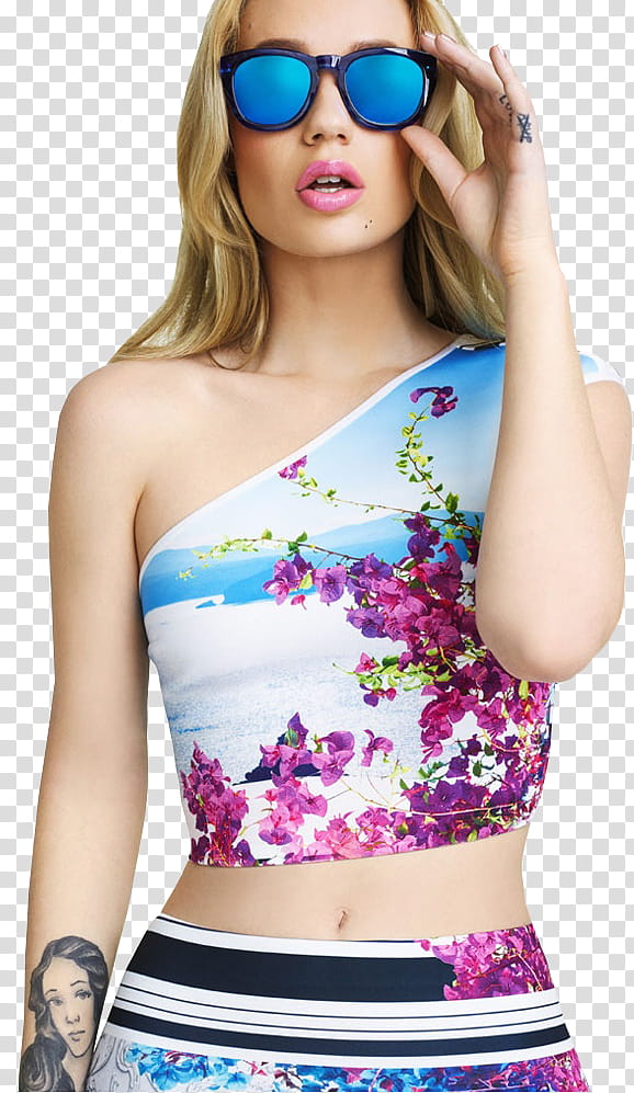 Iggy Azalea ,  transparent background PNG clipart