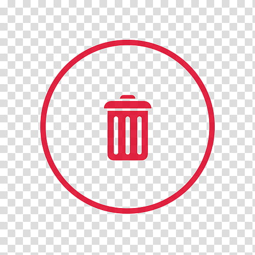 Circular Icon Pack  Icons V , recycle bin contaning trash transparent background PNG clipart