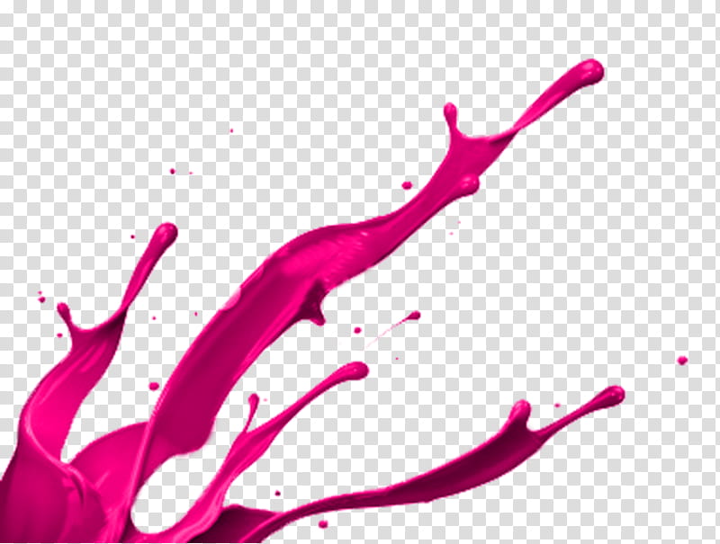 Mancha de pintura rosa, pink liquid transparent background PNG clipart