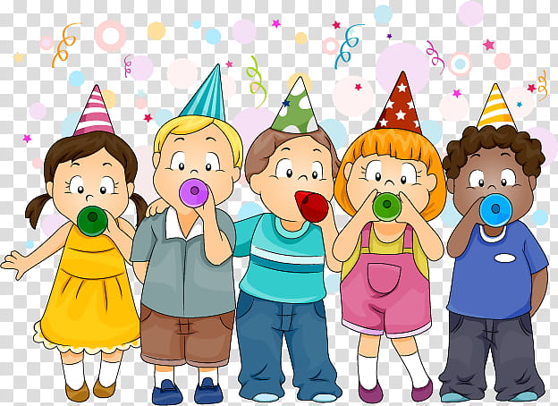 New Years Eve Party, Child, Cartoon, Toddler, Play, Happiness, Friendship, Fun transparent background PNG clipart