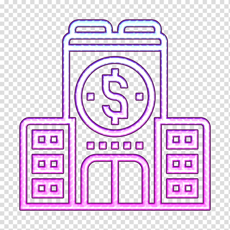 Company icon Architecture and city icon Investment icon, Line, Text, Line Art, Magenta transparent background PNG clipart