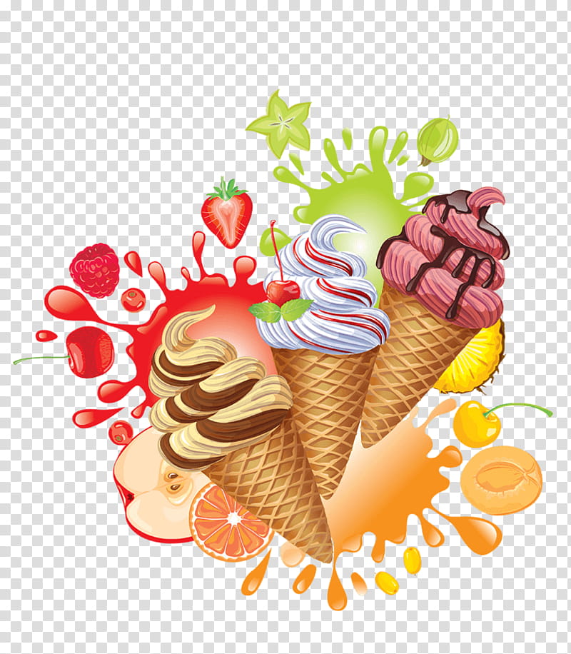 Ice Cream Cone, Drawing, Strawberry Ice Cream, Logo, Ice Cream Sandwich, Dessert, Flavor, Berries transparent background PNG clipart