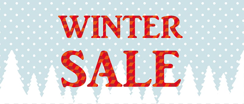 Winter Sale Winter Bargain Promotion, Sales Banner, Text, Red, Logo transparent background PNG clipart