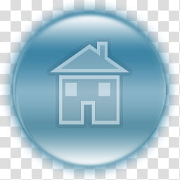 iBlue iCons, home transparent background PNG clipart