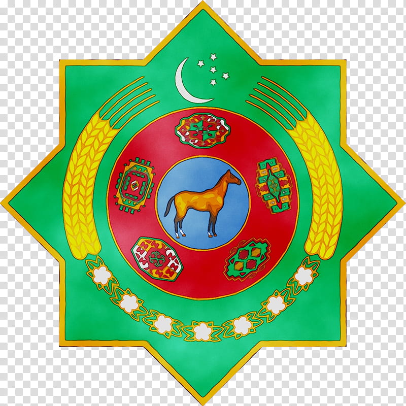 Flag, Turkmenistan, Emblem Of Turkmenistan, Coat Of Arms, Flag Of Turkmenistan, President Of Turkmenistan, Akhalteke, Karakum Desert transparent background PNG clipart