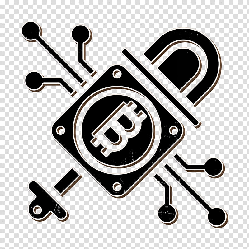 Blockchain icon Trend icon Cryptography icon, Logo, Symbol transparent background PNG clipart