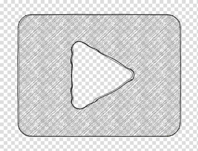 play icon tube icon video icon, You Icon, Youtube Icon Icon, Line Art, Paper, Triangle transparent background PNG clipart