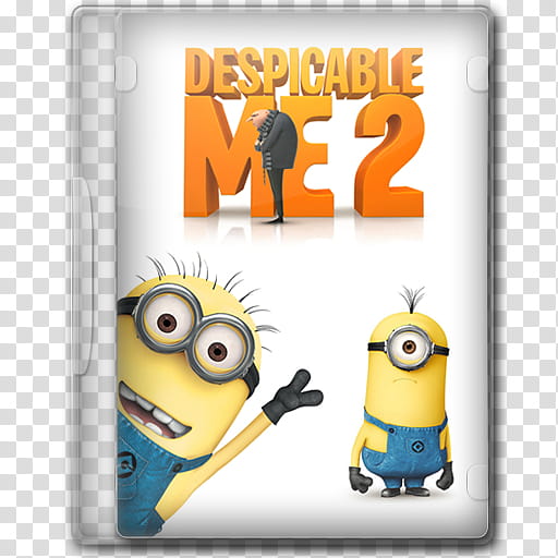 Movie Folder  DVD Box , Despicable Me  icon transparent background PNG clipart