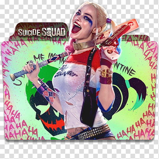 Suicide Squad  Folder Icon Mega Pack, Suicide Scuad v transparent background PNG clipart