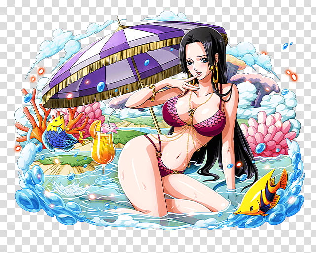 Boa Hancock the Pirate Empress, One Piece Nico Robin transparent background PNG clipart