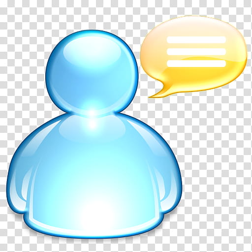 MSN Messenger, MSN_Messenger_ icon transparent background PNG clipart