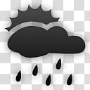 plain weather icons, , rain cloud illustration transparent background PNG clipart
