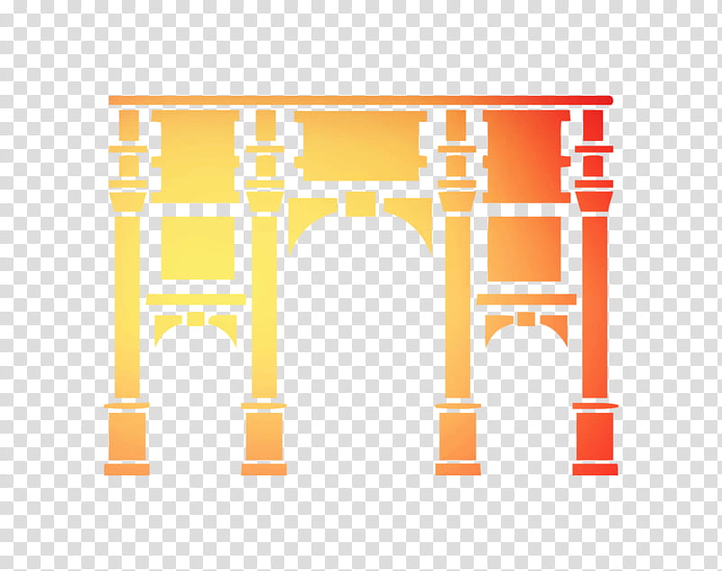 London, Tower Bridge, Logo, Yellow, Orange, Line, Arch, Architecture transparent background PNG clipart