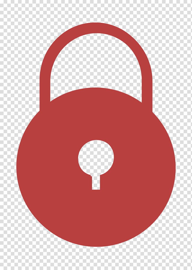 Security Icon, Locked Icon, Protection Icon, Square Icon, Redm, Circle transparent background PNG clipart