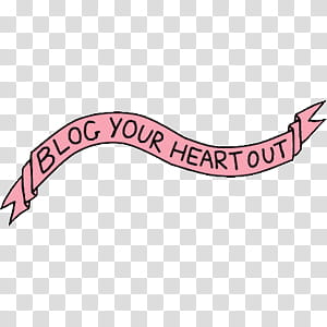 Nuevos Sorpresita  , pink and black blog your heart out ribbon art transparent background PNG clipart