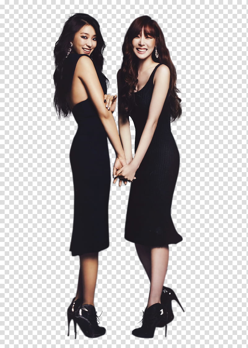 Tiffany, two women holding each other's hands transparent background PNG clipart