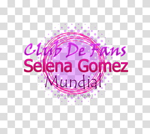 Texto selena Gomez transparent background PNG clipart thumbnail