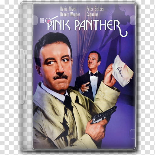 the BIG Movie Icon Collection P, The Pink Panther  transparent background PNG clipart