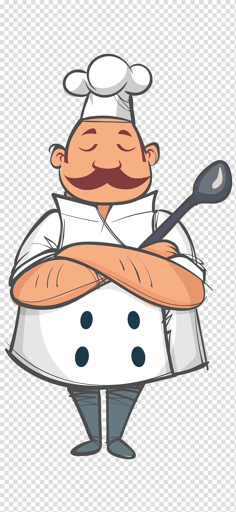 Chef, Cartoon, Creativity, Cook, Drawing, Nose, Male, Food transparent background PNG clipart