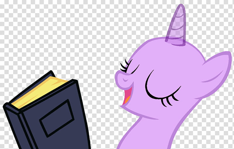 MLP Base  Who Needs Friends When You Have Books, purple unicorn illustration transparent background PNG clipart