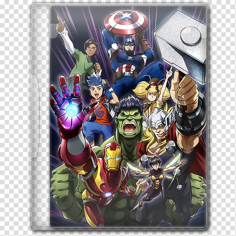 Anime  Summer Season Icon , Marvel Future Avengers, v transparent background PNG clipart