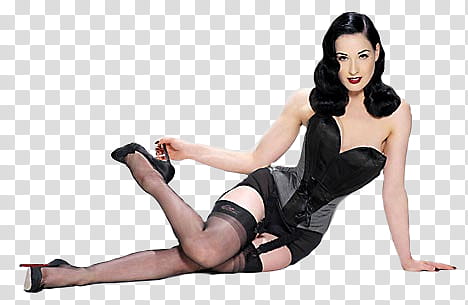 Dita Von Teese transparent background PNG clipart