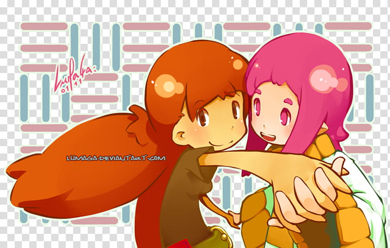 Lina y Lupe transparent background PNG clipart